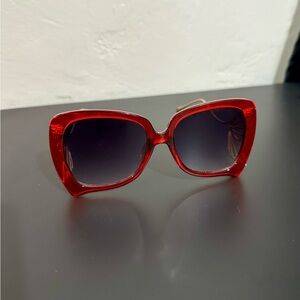 Stylish Red Sunglasses